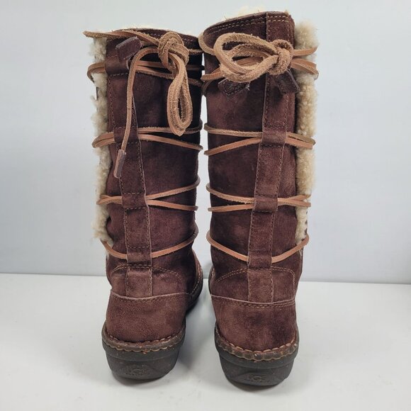 UGG Australia Surfcat Women's Brown Winter Boots US Size 8 - Picture 4 of 11